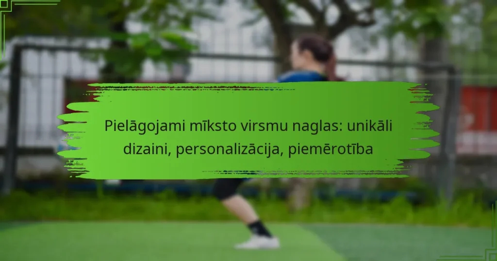 Pielāgojami mīksto virsmu naglas: unikāli dizaini, personalizācija, piemērotība