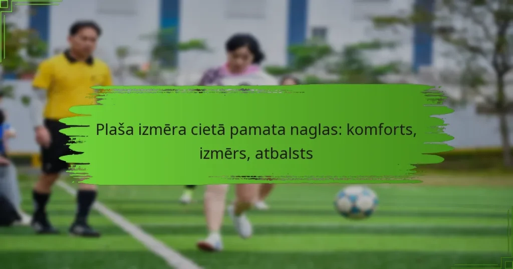 Plaša izmēra cietā pamata naglas: komforts, izmērs, atbalsts