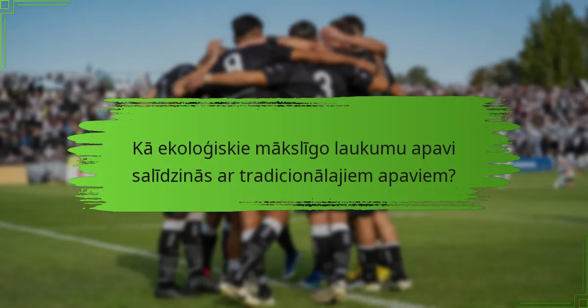 Kā ekoloģiskie mākslīgo laukumu apavi salīdzinās ar tradicionālajiem apaviem?