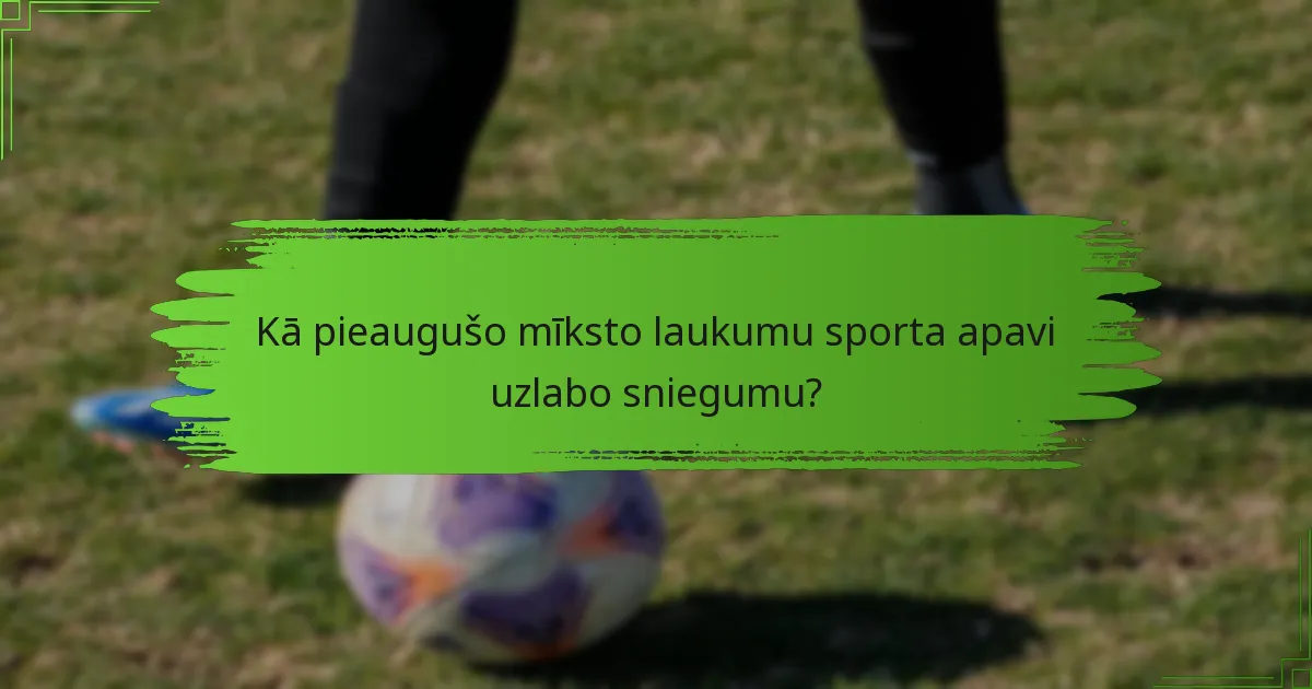 Kā pieaugušo mīksto laukumu sporta apavi uzlabo sniegumu?