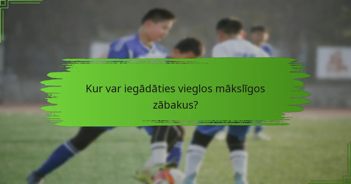 Kur var iegādāties vieglos mākslīgos zābakus?